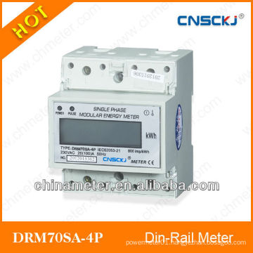 DRM75SA-4P SINGLE PHASE DIN RAIL DIGITAL METER